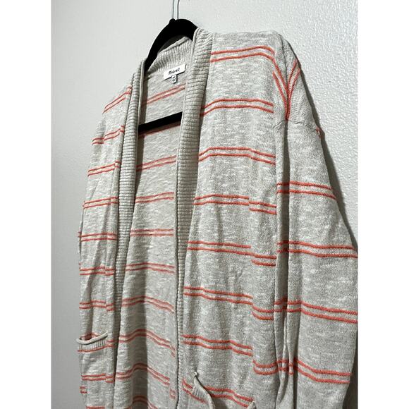MADEWELL Tan and Orange Cardigan Size XXS Style: #AM932 - Picture 5 of 7
